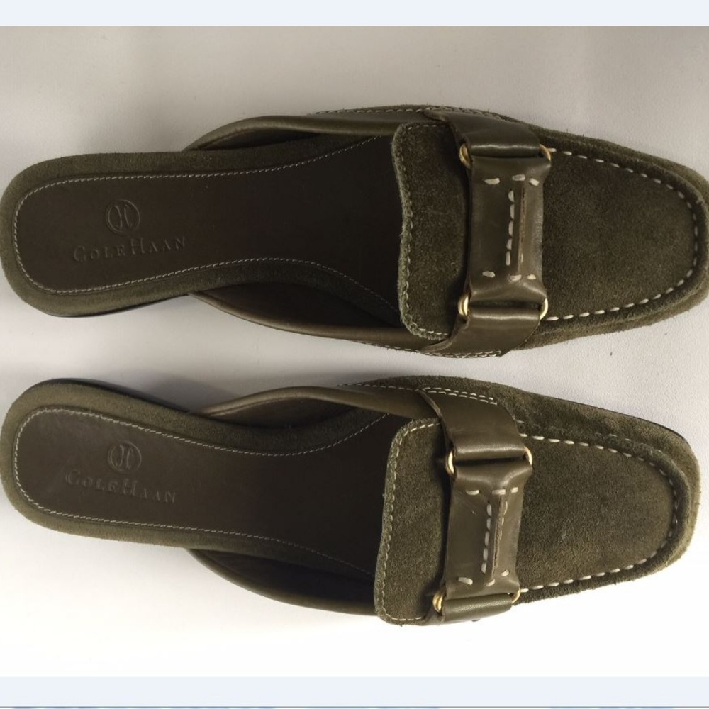 NEW Cole Haan Green slide